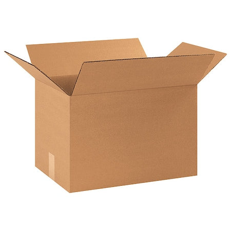 17 1/4 in x 11 1/4 in x 11 1/2 in Shipping Box, Kraft, Corrugate, Single Wall, 32 ECT