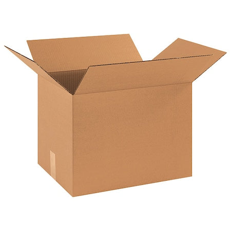 17 in x 13 in x 13 in Shipping Box, Kraft, Corrugate, Single Wall, 32 ECT