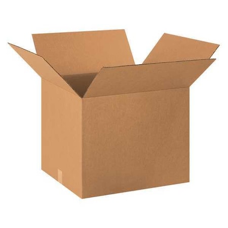 20 in x 18 in x 16 in Shipping Box, Kraft, Corrugate, Single Wall, 32 ECT