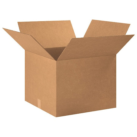 18 in x 18 in x 15 in Shipping Box, Kraft, Corrugate, Single Wall, 32 ECT