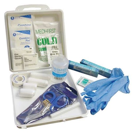 Chemical Burn Care Kit, Plastic 16 Components, 2 People Served