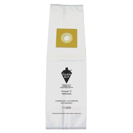 Vacuum Bag, 5-Ply, Synthetic HEPA Filter Bag, 3 PK