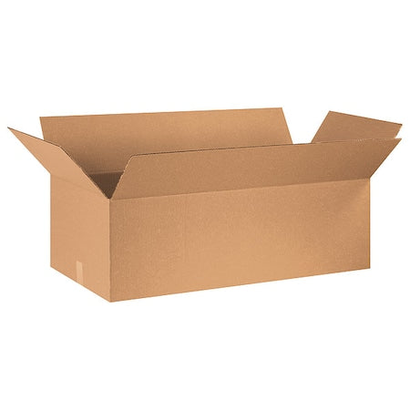 36 in x 18 in x 12 in Shipping Box, Kraft, Corrugate, Single Wall, 32 ECT