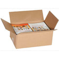 11 in x 8 in x 4 in Shipping Box, Kraft, Corrugate, Single Wall, 32 ECT