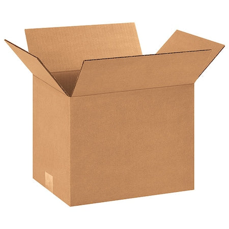 12 in x 9 in x 9 in Shipping Box, Kraft, Corrugate, Single Wall, 32 ECT
