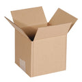 4 in x 4 in x 4 in Shipping Box, Kraft, Corrugate, Single Wall, 32 ECT
