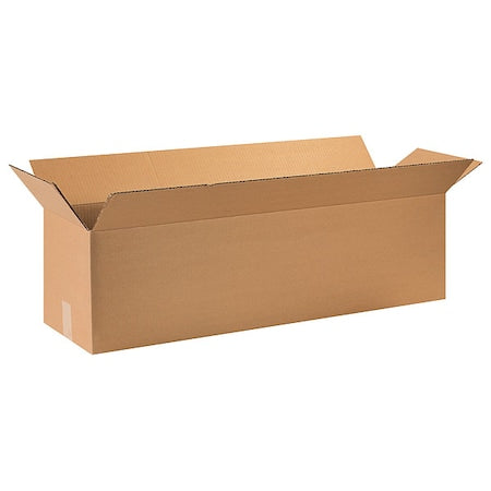 36 in x 10 in x 10 in Shipping Box, Kraft, Corrugate, Single Wall, 32 ECT