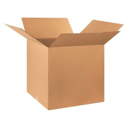 27 in x 27 in x 27 in Shipping Box, Kraft, Corrugate, Single Wall, 32 ECT