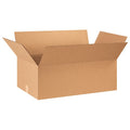 28 in x 16 in x 10 in Shipping Box, Kraft, Corrugate, Single Wall, 32 ECT