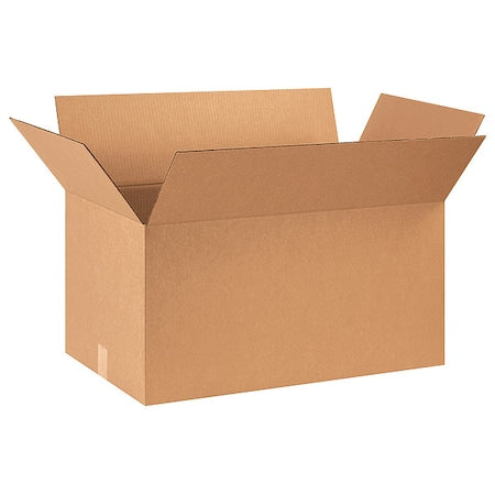 28 in x 16 in x 14 in Shipping Box, Kraft, Corrugate, Single Wall, 32 ECT