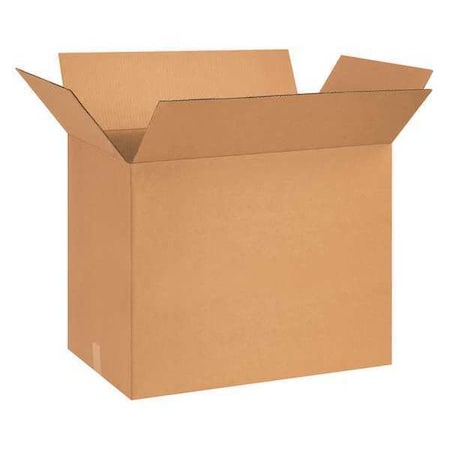 29 in x 17 in x 20 in Shipping Box, Kraft, Corrugate, Single Wall, 32 ECT