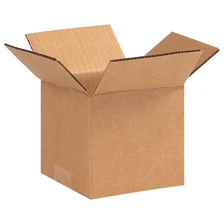 5 in x 5 in x 4 in Shipping Box, Kraft, Corrugate, Single Wall, 32 ECT