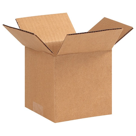 5 in x 5 in x 5 in Shipping Box, Kraft, Corrugate, Single Wall, 32 ECT