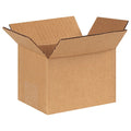6 in x 4 in x 4 in Shipping Box, Kraft, Corrugate, Single Wall, 32 ECT