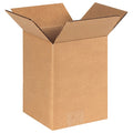 6 in x 6 in x 8 in Shipping Box, Kraft, Corrugate, Single Wall, 32 ECT