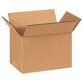 8 in x 5 in x 5 in Shipping Box, Kraft, Corrugate, Single Wall, 32 ECT