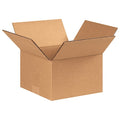 8 in x 8 in x 5 in Shipping Box, Kraft, Corrugate, Single Wall, 32 ECT
