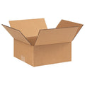 9 in x 9 in x 4 in Shipping Box, Kraft, Corrugate, Single Wall, 32 ECT