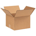 9 in x 9 in x 6 in Shipping Box, Kraft, Corrugate, Single Wall, 32 ECT