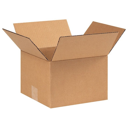 9 in x 9 in x 6 in Shipping Box, Kraft, Corrugate, Single Wall, 32 ECT