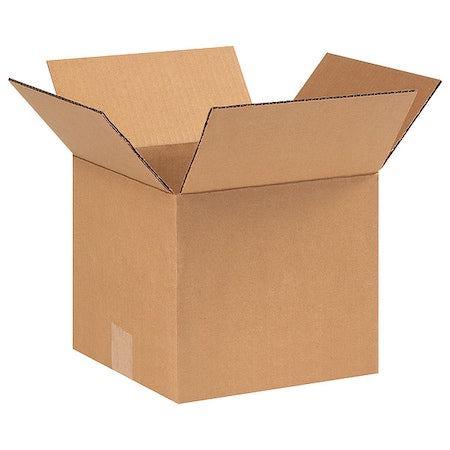 9 in x 9 in x 8 in Shipping Box, Kraft, Corrugate, Single Wall, 32 ECT