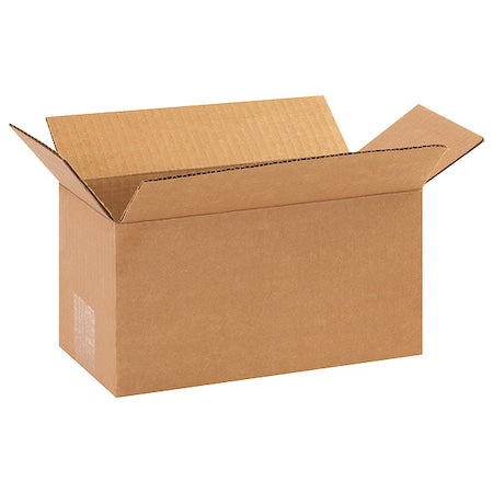 10 in x 5 in x 5 in Shipping Box, Kraft, Corrugate, Single Wall, 32 ECT