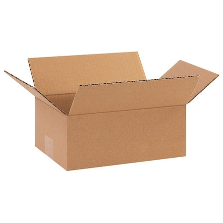 10 in x 7 in x 4 in Shipping Box, Kraft, Corrugate, Single Wall, 32 ECT