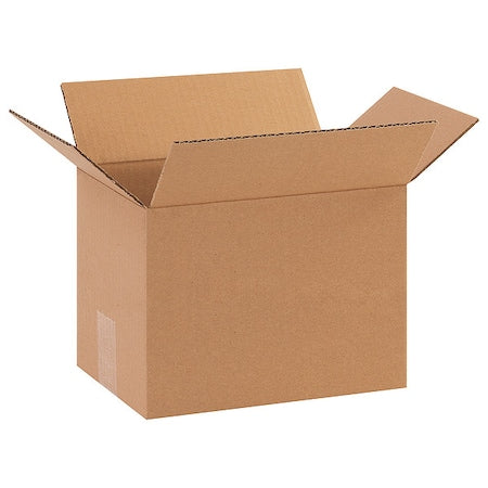 10 in x 7 in x 7 in Shipping Box, Kraft, Corrugate, Single Wall, 32 ECT