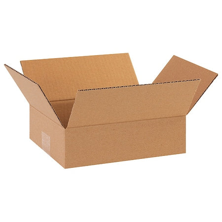 10 in x 8 in x 3 in Shipping Box, Kraft, Corrugate, Single Wall, 32 ECT