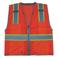 5XL Class 2 High Visibility Vest, Orange