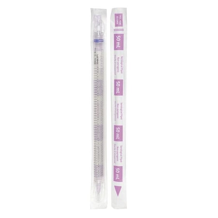50mL Pipet, Individually Wrap/Bag, PK90