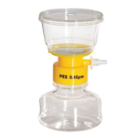 150mL Filter Unit, 0.45um, 50mm, PK12 (Formerly Lab Safety Supply)