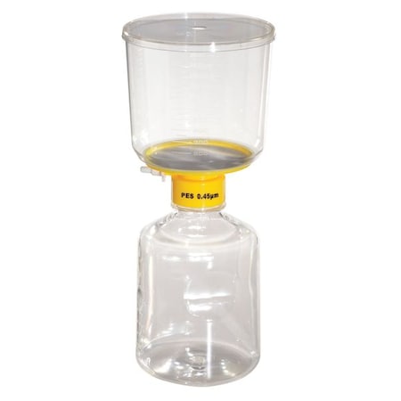 1000mL Filter Unit, 0.45um, 90mm, PK12 (Formerly Lab Safety Supply)