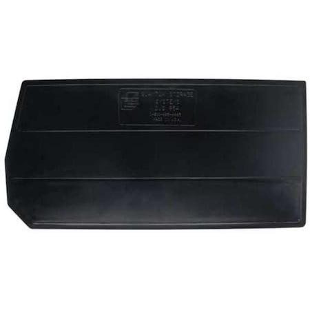 Black, Plastic Divider, 6 PK