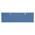 Clear Plastic Conductive ESD Label Holder, 8 1/2 in L, 2 1/2 in W