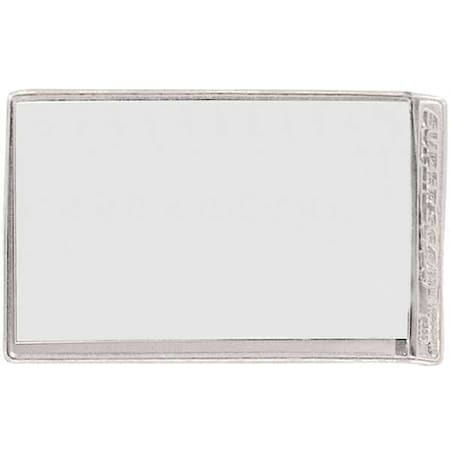 Clear Plastic Label Holder, 5 in L, 3 in W