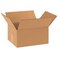 10 in x 8 in x 5 in Shipping Box, Kraft, Corrugate, Single Wall, 32 ECT