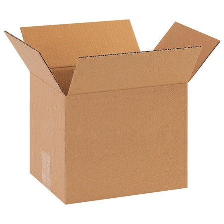 10 in x 8 in x 8 in Shipping Box, Kraft, Corrugate, Single Wall, 32 ECT
