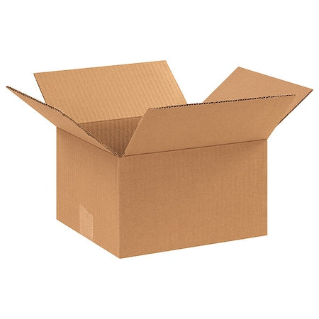 10 in x 9 in x 6 in Shipping Box, Kraft, Corrugate, Single Wall, 32 ECT