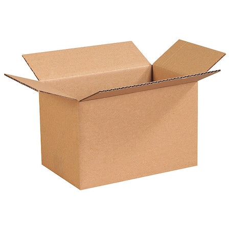 11 in x 7 in x 7 in Shipping Box, Kraft, Corrugate, Single Wall, 32 ECT