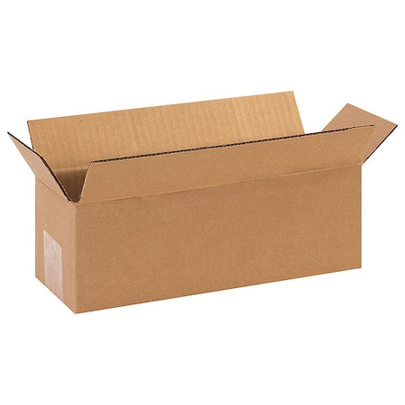12 in x 4 in x 4 in Shipping Box, Kraft, Corrugate, Single Wall, 32 ECT