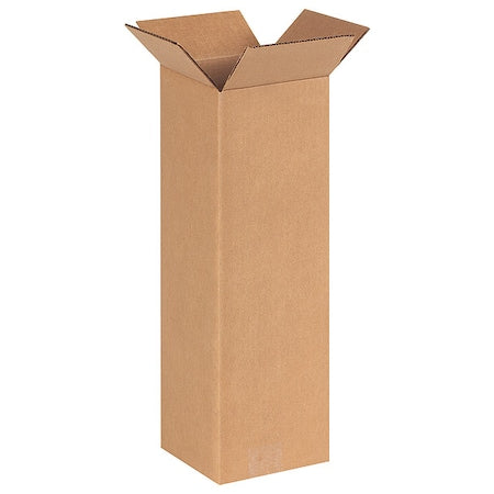 6 in x 6 in x 18 in Shipping Box, Kraft, Corrugate, Single Wall, 32 ECT