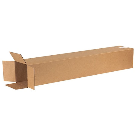 6 in x 6 in x 38 in Shipping Box, Kraft, Corrugate, Single Wall, 32 ECT