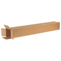 6 in x 6 in x 48 in Shipping Box, Kraft, Corrugate, Single Wall, 32 ECT