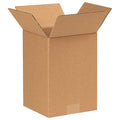7 in x 7 in x 10 in Shipping Box, Kraft, Corrugate, Single Wall, 32 ECT