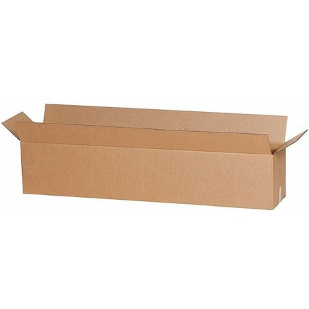 40 in x 12 in x 12 in Shipping Box, Kraft, Corrugate, Single Wall, 32 ECT