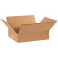 12 in x 9 in x 3 in Shipping Box, Kraft, Corrugate, Single Wall, 32 ECT