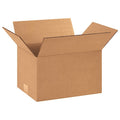 12 in x 9 in x 7 in Shipping Box, Kraft, Corrugate, Single Wall, 32 ECT