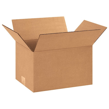 12 in x 9 in x 7 in Shipping Box, Kraft, Corrugate, Single Wall, 32 ECT
