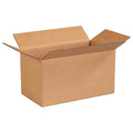 13 in x 7 in x 7 in Shipping Box, Kraft, Corrugate, Single Wall, 32 ECT